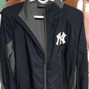 NY Yankees full zip lightweight jacket